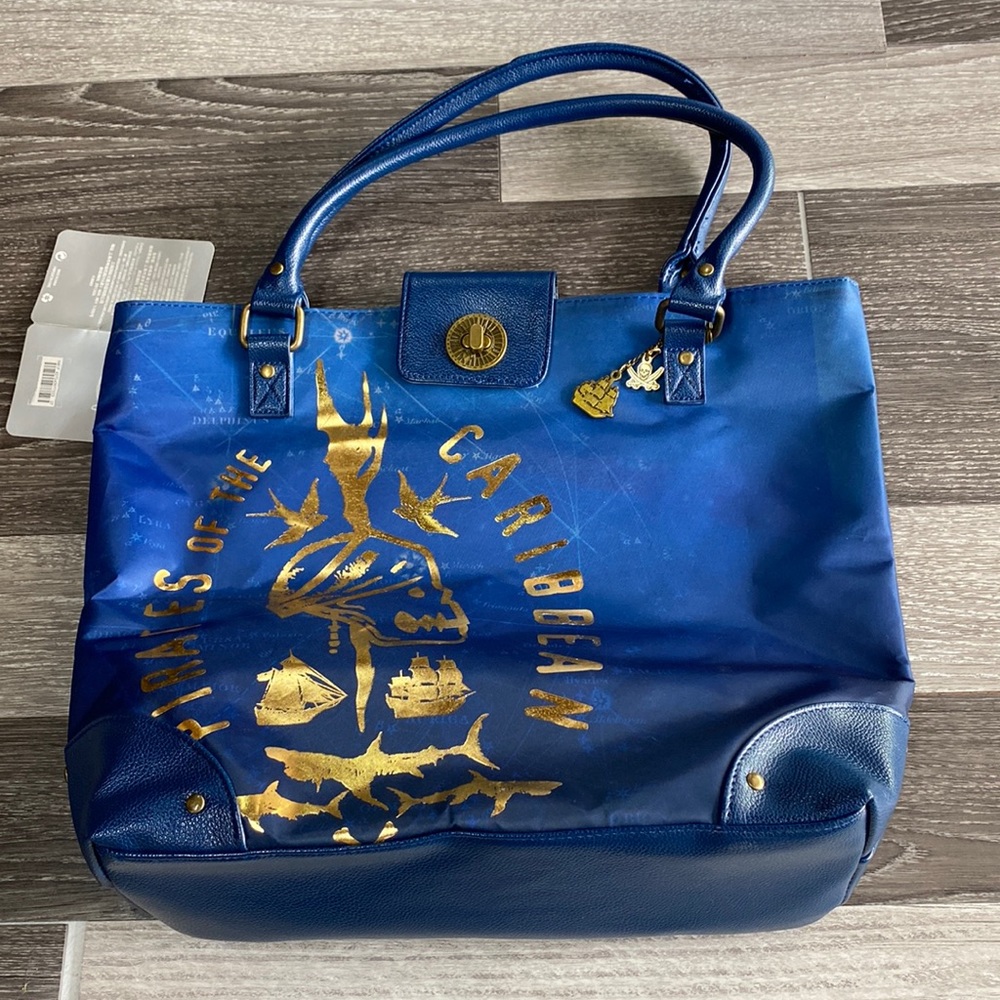 New Disney Pirates of the Caribbean Dead Men Tell No Tales Tote Bag